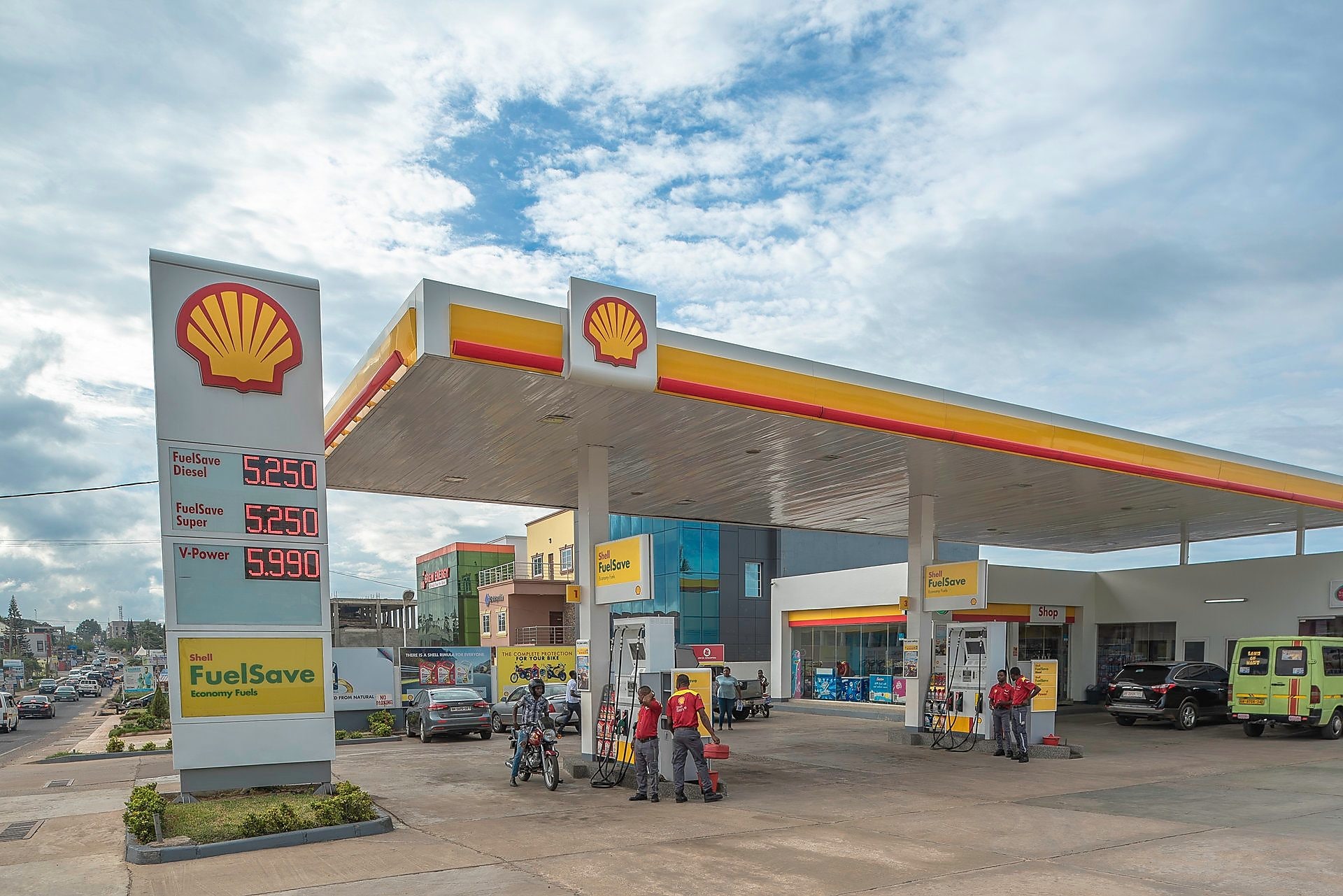 shell safari service station