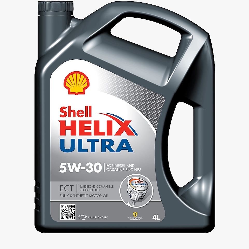 Packshot of Shell Helix Ultra ECT 5W-30