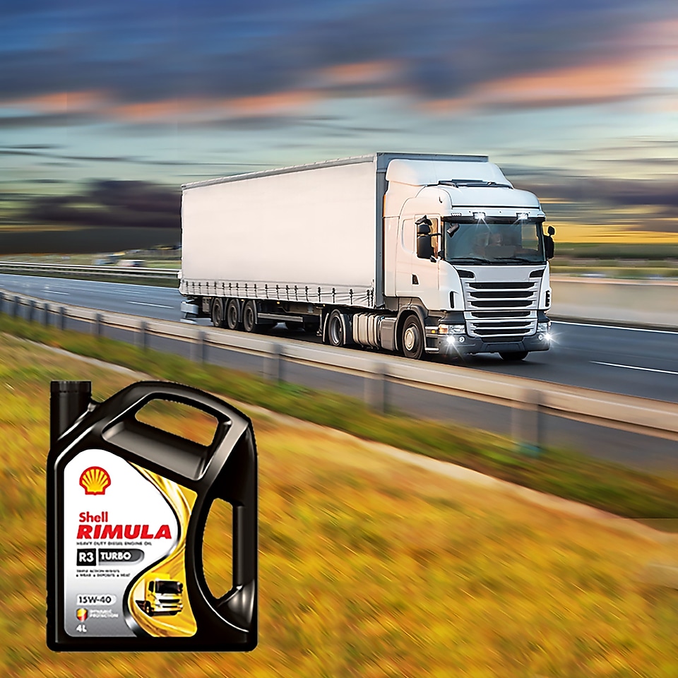 Rimula R3 Turbo is designed to protect your engine and helping you work hard.