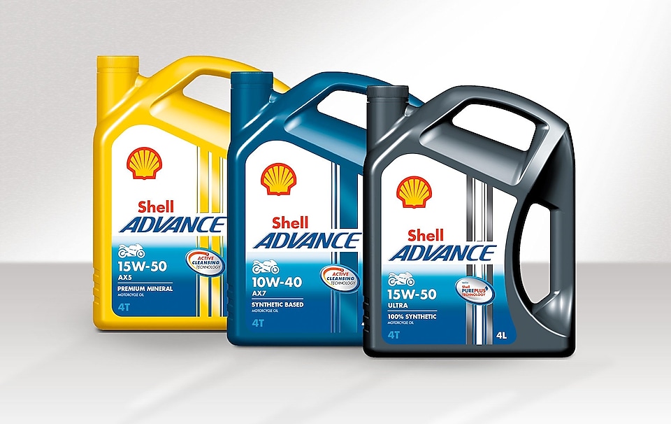 Shell Advance packshots