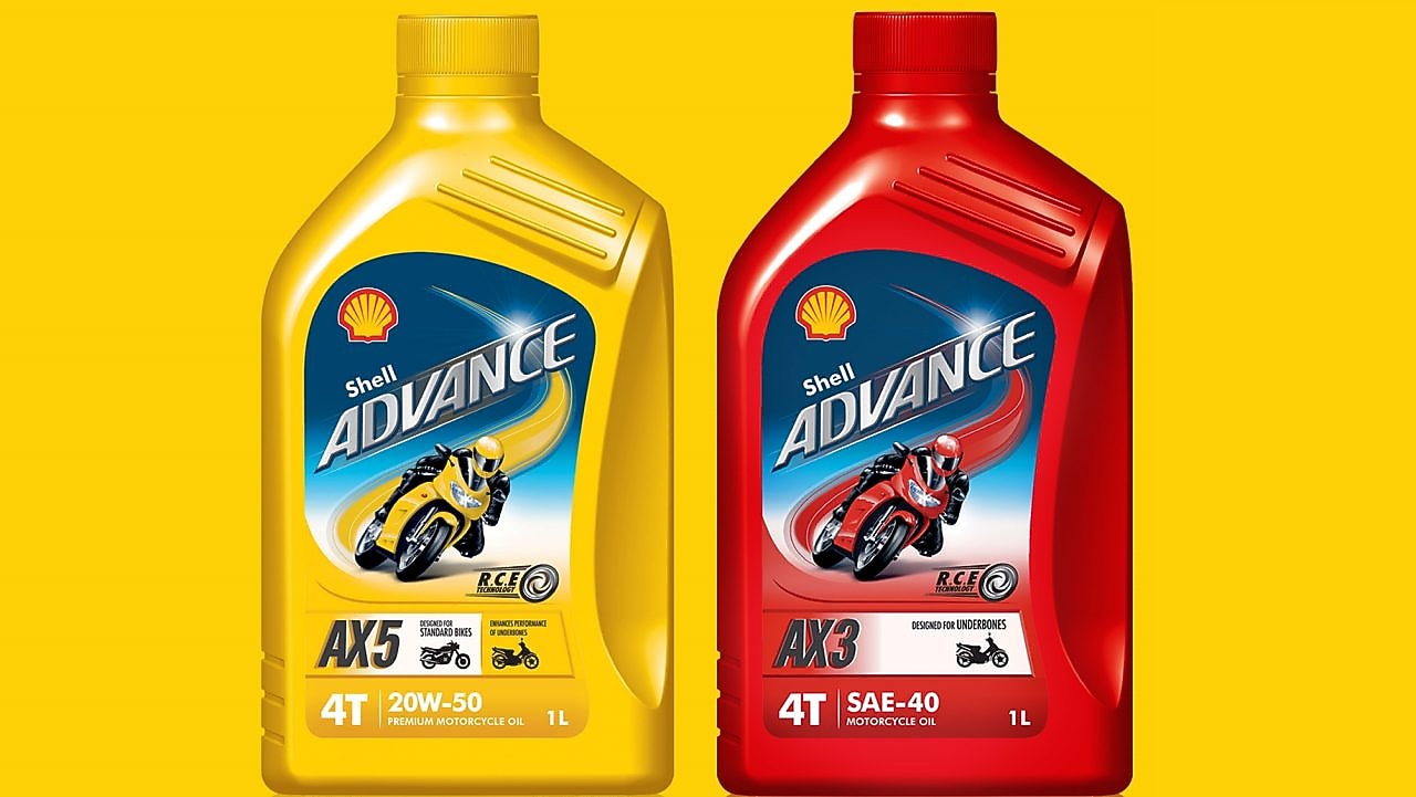 Shell Advance Motorcycle Engine Oils