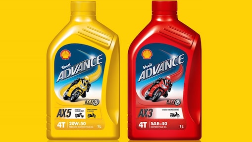 Shell Advance Motorcycle Engine Oils AX3 and AX5