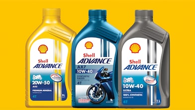 Shell Advance Ultra, AX7 and AX5 motorcycle engine oils